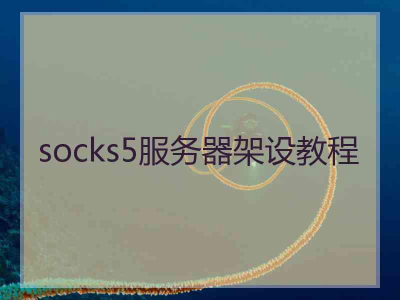 socks5服务器架设教程
