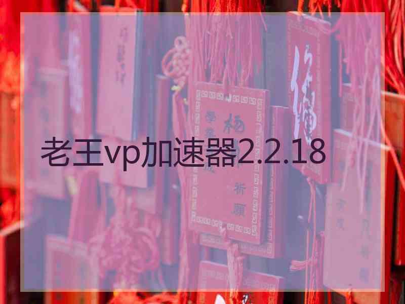 老王vp加速器2.2.18