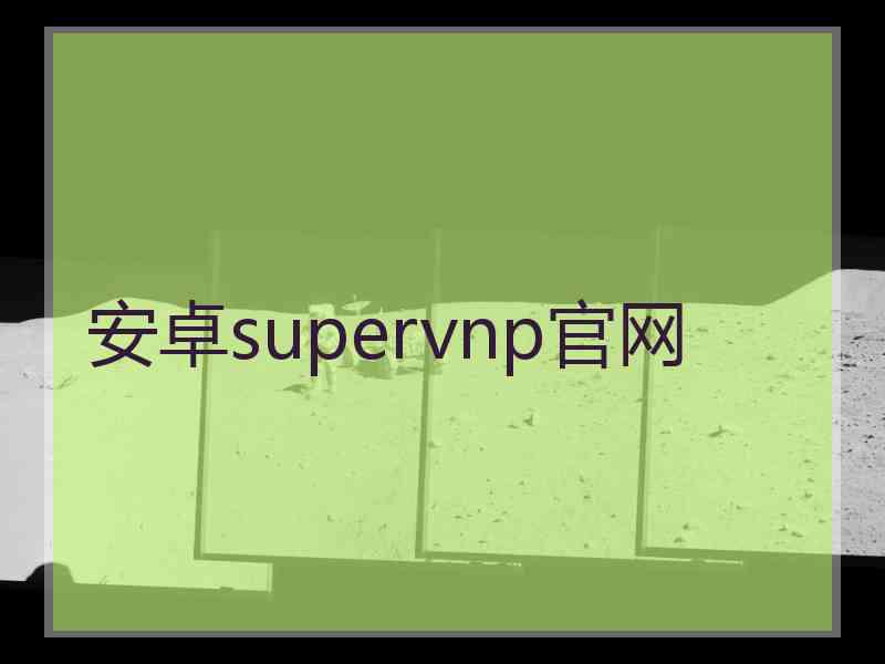 安卓supervnp官网